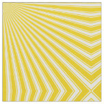 Yellow (Munsell) Funky Sun Rays Background Fabric