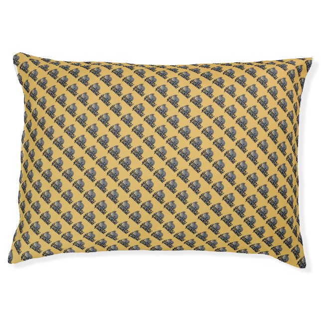 Yellow Mustard Australian Quokka, Pet Bed (Front)