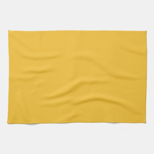 Yellow mustard hand towels | Zazzle