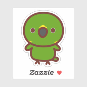 Yellow-naped amazon sticker