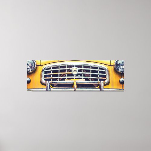 Yellow Nash Rambler Canvas Print