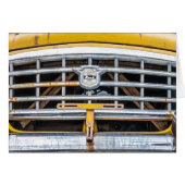 Yellow Nash Rambler Greeting Card (Front Horizontal)