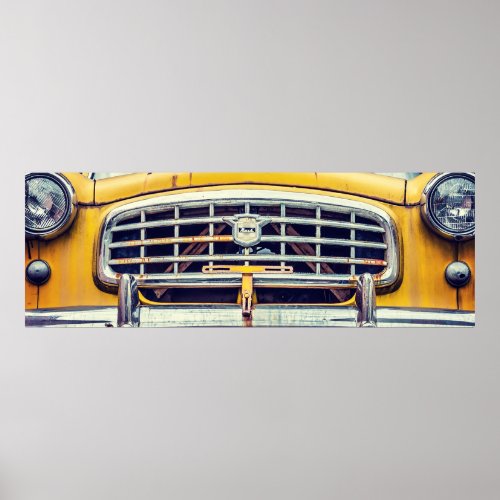 Yellow Nash Rambler Poster