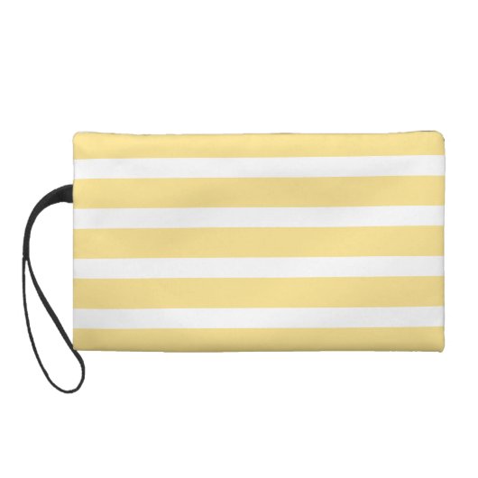 Yellow Nautical Anchor Monogram Wristlet (Back)