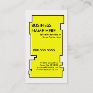 yellow oddRex Business Card