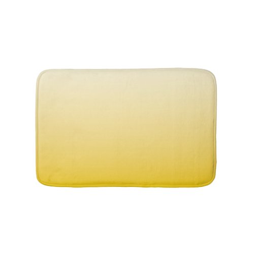 Yellow Ombre Bath Mat