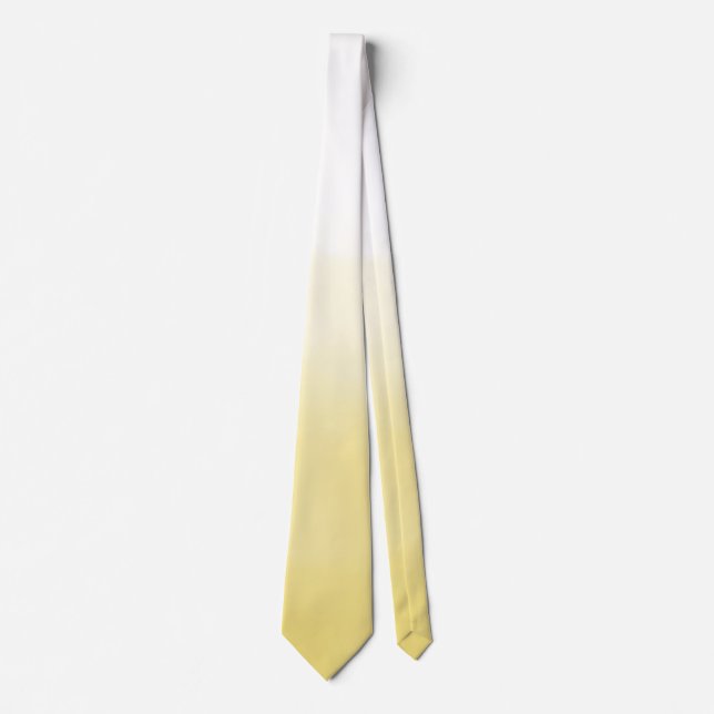 Yellow Ombre Neck Tie (Front)