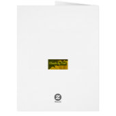 Yellow on White Water Color Daffodil (Back)