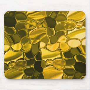 Yellow or gold color pieces look like gold metal mouse pad