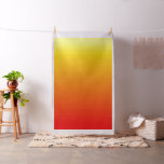 Yellow, Orange and Red Gradient Fabric