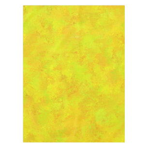Yellow Orange Green Abstract Pattern Tablecloth