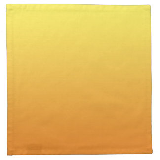 Yellow & Orange Ombre Cloth Napkin