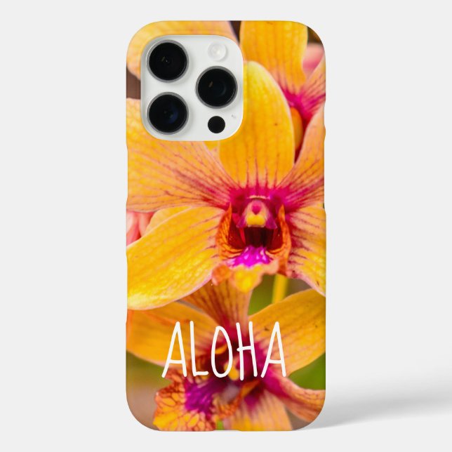 Yellow Orchid, Lawai, Kauai, Hawaii Case-Mate iPho Case-Mate iPhone Case (Back)