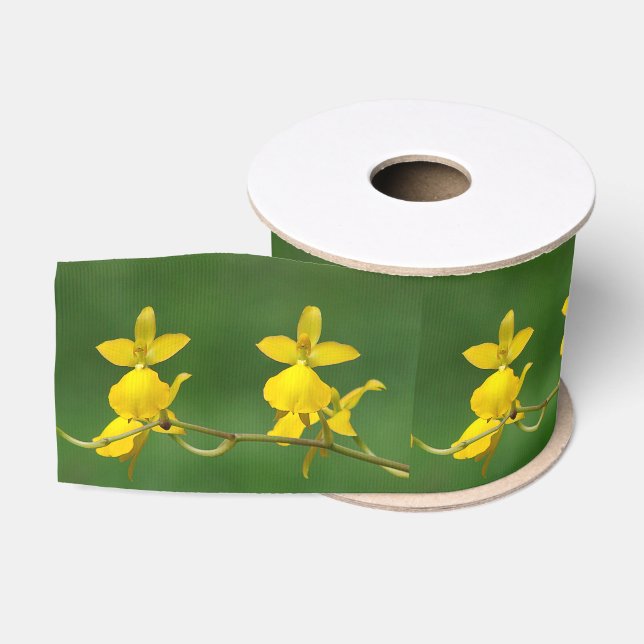 Yellow Orchid Ribbon (Spool)