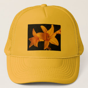 Yellow Orchid Trucker Hat
