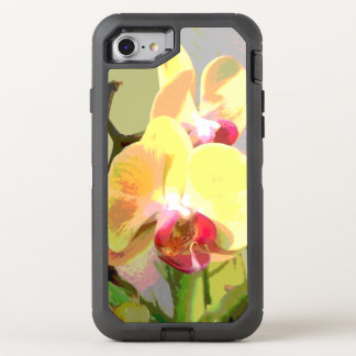Yellow Orchids in the afternoon sun OtterBox Defender iPhone SE/8/7 Case