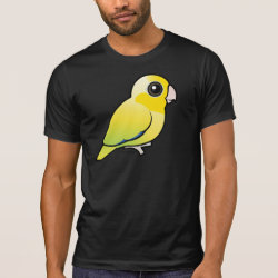Cute Yellow Pacific Parrotlet Men's Alternative Apparel Basic Crew Neck T-Shirt