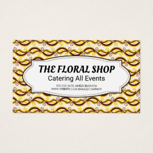 Yellow Paisley Pattern