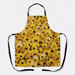 Yellow Pansies Apron