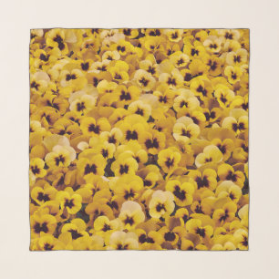 Yellow Pansies Scarf
