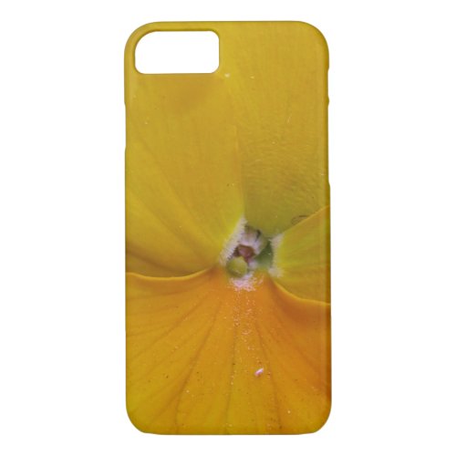 Yellow Pansy iPhone 87 Case