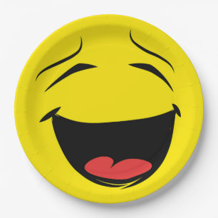 YELLOW PAPER PLATES
