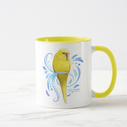 Yellow Parakeet Mug