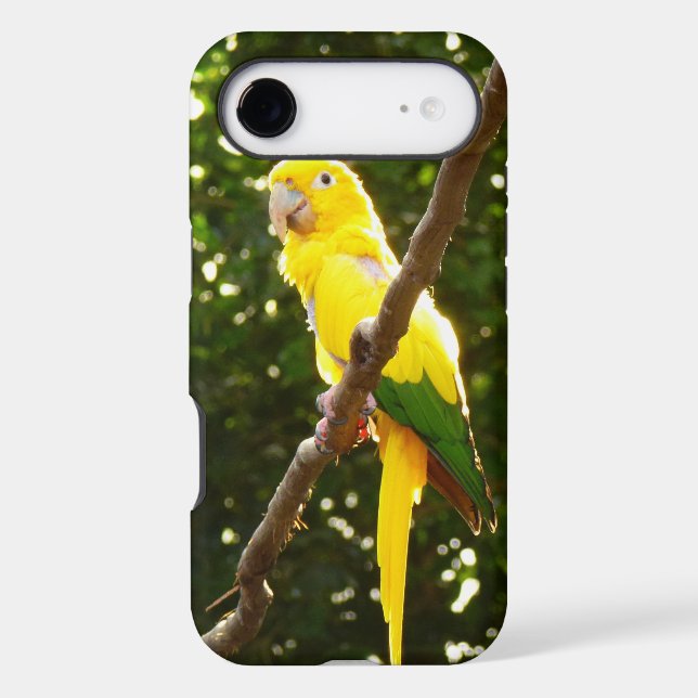 Yellow Parrot Case-Mate iPhone Case (Back)