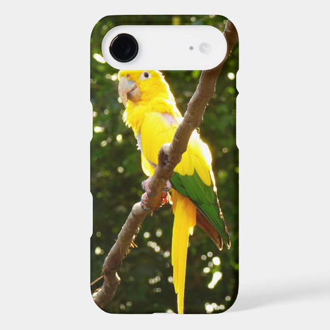 Yellow Parrot Case-Mate iPhone Case (Back)