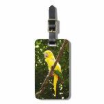Yellow Parrot Luggage Tag