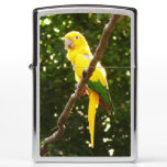 Yellow Parrot Zippo Lighter