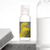 Yellow Parrots Couple Travel Bottle Set Hand Sanitizer (Insitu)