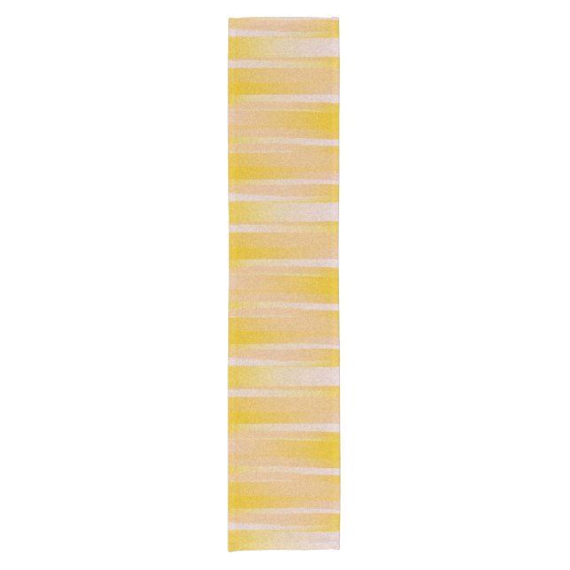 Yellow Pattern Table Runner (Front)