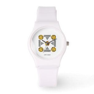 Yellow Pattern Watch