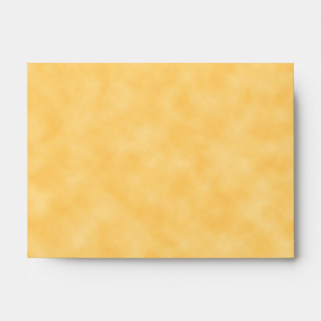 Yellow Patterned Background. Envelope (Front)