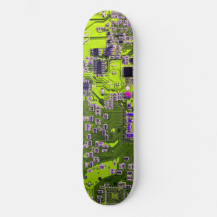 Yellow PCB Circuit Board Design for IT Pros
