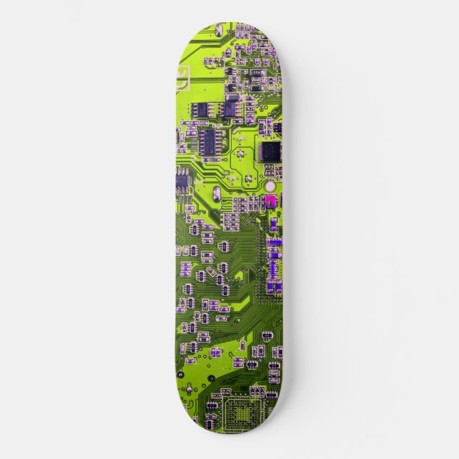 Yellow PCB Circuit Board Design for IT Pros (Front)