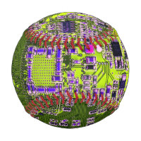 Yellow PCB Circuit Board Design for IT Pros