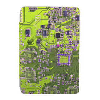 Yellow PCB Circuit Board Design for IT Pros iPad Mini Cover