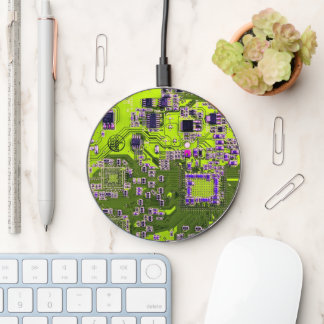 Yellow PCB Circuit Board Design for IT Pros Wireless Charger