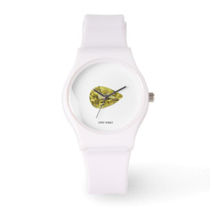 Yellow Pear-cut Watch