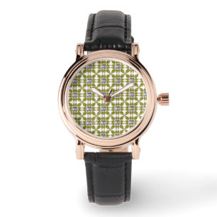 Yellow Pear Diamond Watch