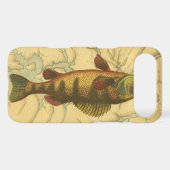Yellow Perch on Map Case-Mate iPhone Case (Back (Horizontal))