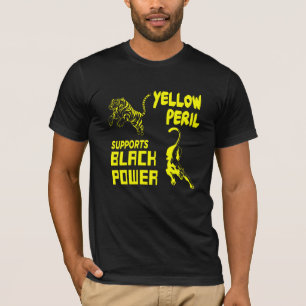Yellow Peril Supports Black Power T-Shirt