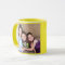 Yellow Personalize PHOTO TEMPLATE Gift Coffee Mug