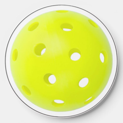 Yellow Pickleball Wireless Charger