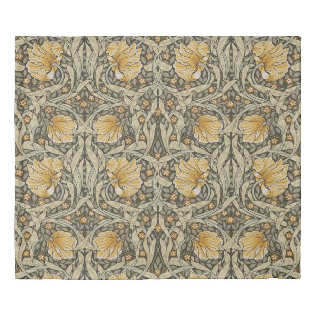 yellow pimpernel,William Morris,timeless design st Duvet Cover (Front)