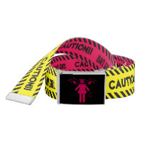 Caution tape outlet belt