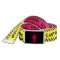 Yellow Pink Bad Girl Caution Tape Belt