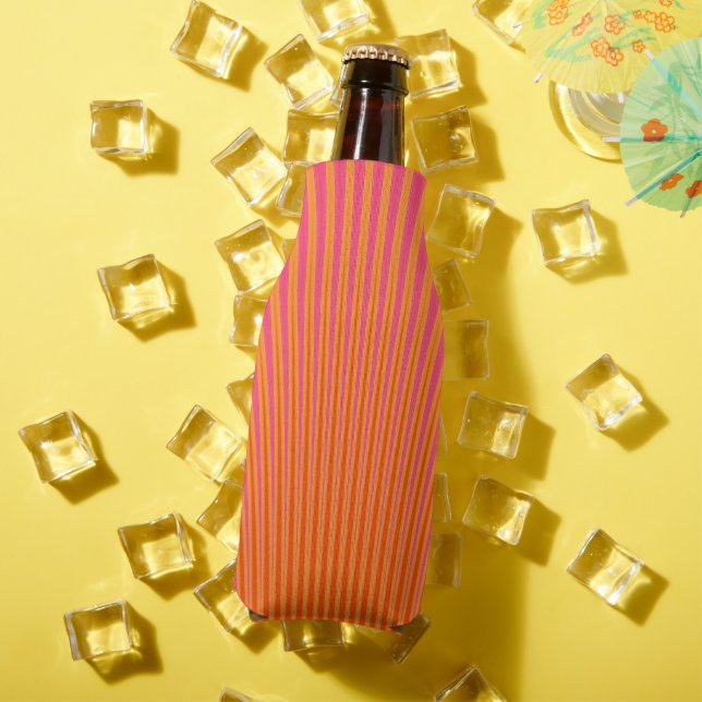 Yellow Pink  Bottle Cooler (In Situ Summer)
